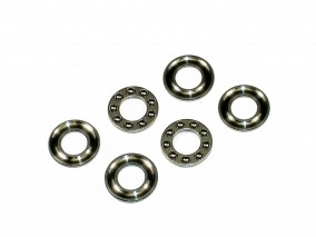 8mm - 3 Part Grooved Thrust Bearings