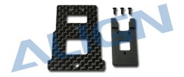 Trex 250 - Carbon Battery Mounting Plate Set