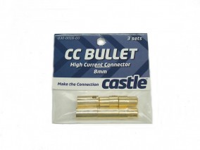 CASTLE CREATIONS - 8.0mm Bullet Connectors